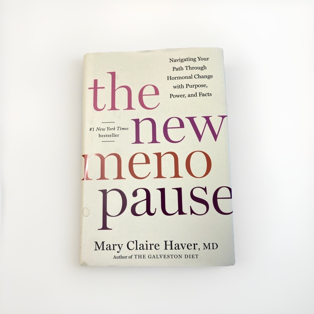 The New Menopause Mary Claire Haver MD Obstetrics & Gynecology Hardcover Book