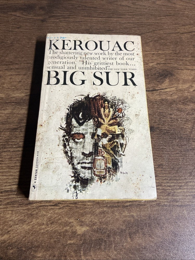 1963 – Jack Kerouac &lsquo;Big Sur&rsquo; paperback PB 1st Bantam Books Printing