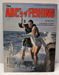 VINTAGE THE ABC&rsquo;S OF FISHING BOOK BOB ZWIRZ NOVICE TO EXPERT 288 PAGES