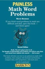 Painless Math Word Problems (Painless Series) – Paperback – GOOD