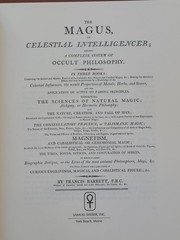 Francis Barrett; &lsquo;The Magus&rsquo;, 2000 Weiser Books facsimile reprint