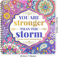 Women&rsquo;S Coloring Book 30 Pages Inspirational Quotes Coloring Books for Adults to
