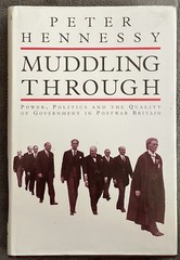 Muddling Through by Peter Hennessy (1998, Hardcover)