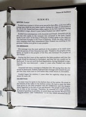 J. Vernon McGee&rsquo;s Notes on the Holy Bible (partially complete, w/binder)