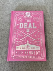 The Deal By Elle Kennedy Collector&rsquo;s Edition Off Campus Hardcover Stenciled Edge