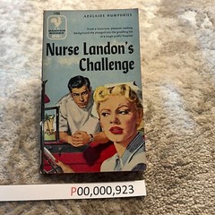 Nurse Landon&rsquo;s Challenge Medical Romance Paperback by Adelaide Humphries 1956