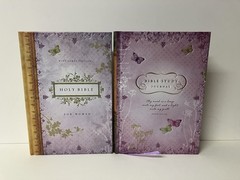 Women&rsquo;s Devotional Bible & Bible Study Journal Gift Set 2012 KJV Hardcover
