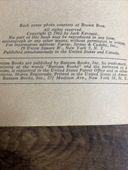 1963 – Jack Kerouac &lsquo;Big Sur&rsquo; paperback PB 1st Bantam Books Printing