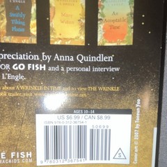Madeleine L&rsquo;Engle A Wrinkle in Time (Time Quintet) PB 2007 Square Fish Movie