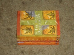 Lot 5 Don Miguel Ruiz Books Four Agreements Fifth Mastery Love Voice Knowledge