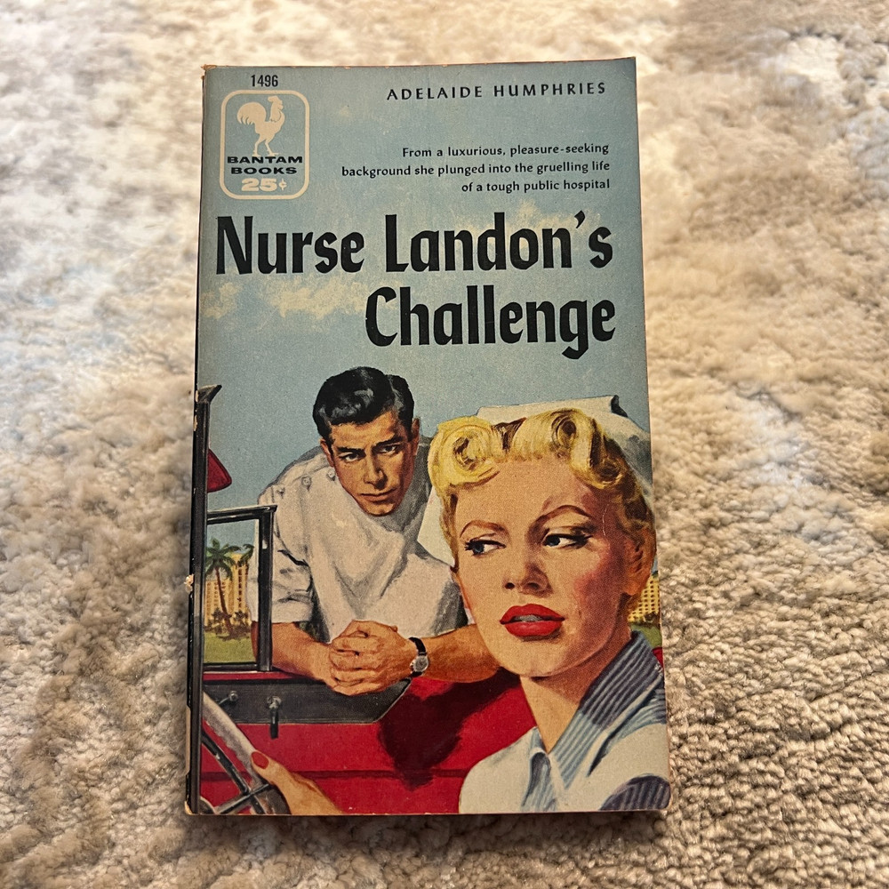 Nurse Landon&rsquo;s Challenge Medical Romance Paperback by Adelaide Humphries 1956