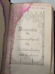 Vintage Holy Bible Illustrated With the Words of Christ Printed in Red (1940&rsquo;s)