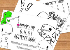 DIGITAL- 2025 Merrick GHI Children&rsquo;s Dinosaur ACTIVITY BOOK *PRINT REQ&rsquo;D* 15pgs