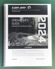 2024 Can-Am Defender XT HD9 Owner&rsquo;s Manual: 244 Pages & Protective Covers
