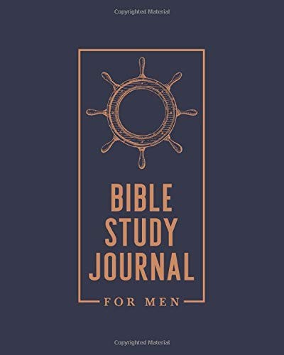 BIBLE STUDY JOURNAL FOR MEN: 8&Prime;X10&Prime; (20CM X 25.4CM) By Inspired To Grace **NEW**
