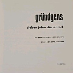 Gustaf Gründgens Grundgens Seven Years Dusseldorf Book Hans Peters 1954 Vintage