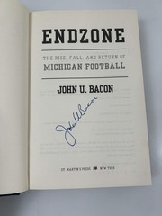 Endzone by John U. Bacon St. Martin&rsquo;s Press*signed* 1st Ed 1995 HCDJ