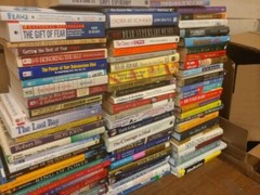 Books by Genre 5 LBS (Pounds) Box Value Lot Sorted Hardback / Paperback MIX SET
