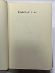 The Brass Ring A Sort of Memoir 1971 by Bill Mauldin Hardcover Dust Jacket ~MINT
