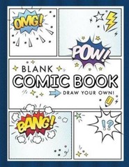 Blank Comic Book (Draw Your Own Comics): A Large Notebook and Sketchbook – GOOD