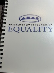 Equality Journal Matthew Shepard Foundation – spiral – 5 x 8 inches – dot grid
