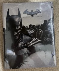 BATMAN: ARKHAM ORIGINS: Collector&rsquo;s Ed. Guide (HC) w/ Dust Jacket + Lithographs