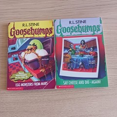 2 Goosebumps #42 #44 1st Edition 1st Print ?