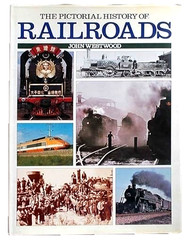 VTG 1988 The Pictorial History of Railroads Hardcover Coffee Table Book