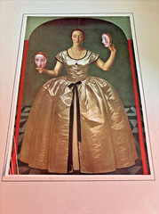 Page From JAR – PTITZA. Modern Russian Art book The Lady With Two Masks 12.25&Prime;x9