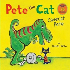 Pete the Cat in Caveat Pete By James Dean (For Ages 4-8) [Paperback] by James De