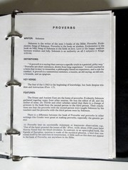 J. Vernon McGee&rsquo;s Notes on the Holy Bible (partially complete, w/binder)