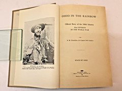 Rare: « Ohio in the Rainbow-166th Infantry-42 Div » 1924 First ED. Compilation