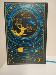 A Wrinkle In Time Trilogy by Madeleine L&rsquo;Engle Barnes & Noble Leather Bound Ed.