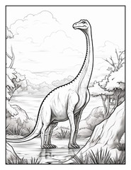 « Cute Dinosaur Coloring Book | Easy, Cute & Relaxing Designs | Perfect Gift Ide