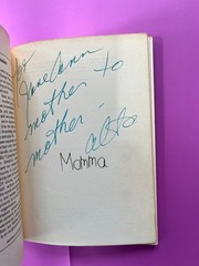 ALTA / True Story Prose 1st Edition 1973, MOMMA ~ SIGNED ~ feminist poet women
