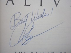 *SIGNED* MURRAY McLAUCHLAN Memoir 1998 GETTING OUT OF HERE ALIVE 396 pages HCDJ