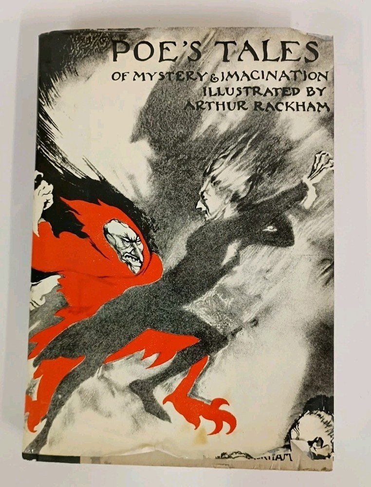 Vintage 1935 « POE&rsquo;S TALES OF MYSTERY & IMAGINATION » 317-Page Hardcover