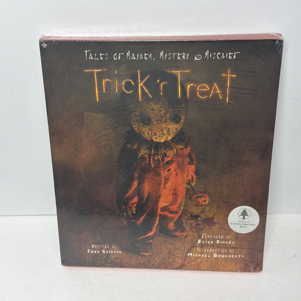 OOP Trick &lsquo;r Treat Tales of Mayhem Mystery Mischief SEALED 1st Ed 2008 Sam Book