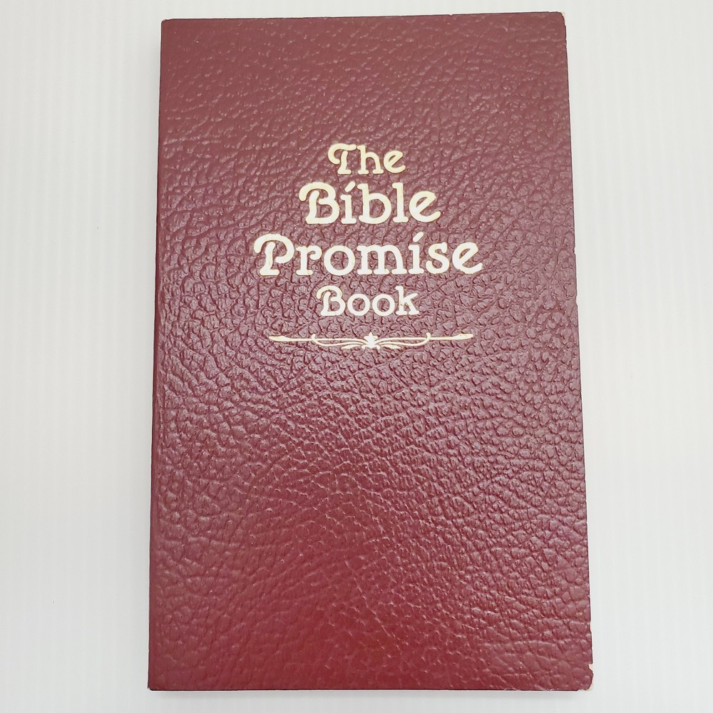 The Bible Promise Book Christian Faith Religion Soft Cover Leather