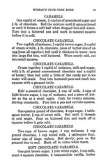 1908 Woman&rsquo;s Club Cook Book Of Southern Recipes 256 Pages
