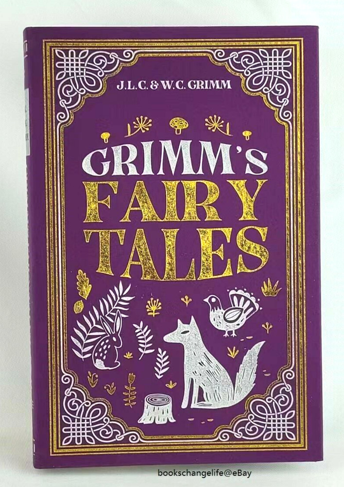 GRIMM&rsquo;S FAIRY TALES by J. L. C. Grimm Faux Leather Flexi Bound Illustrated NEW