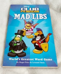 Disney Club Penguin Mad Libs Language Word Game, 5 x 8 Inches, Retired 2009