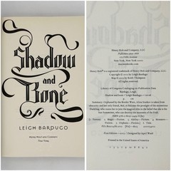 Shadow & Bone / Grisha trilogy – Leigh Bardugo (1st edition 1st print HC set)