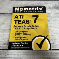 ATI TEAS 7 Secrets Study Guide Mometrix Test Preparation Paperback – Acceptable