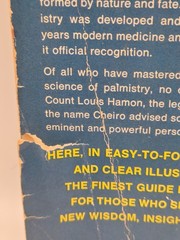 CHEIRO&rsquo;S COMPLETE PALMISTRY – 1969 – COUNT LOUIS HAMON G-493