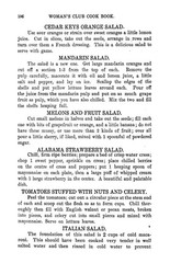 1908 Woman&rsquo;s Club Cook Book Of Southern Recipes 256 Pages