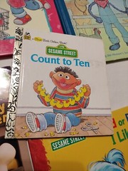 Vintage 80&rsquo;s Sesame Street Mixed Lot Of 9