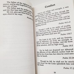 The Bible Promise Book Christian Faith Religion Soft Cover Leather