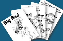 DIGITAL CONTENT- 2025 Big Bad Coloring & Activity Book 30+ Pages PRINTING REQ&rsquo;D