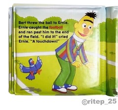 Sesame Street Ernie&rsquo;s Touchdown Bubble Book – Great For Bath Time (1 Pack) – New